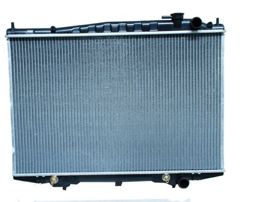 Radiador Nissan Pickup D22 2008-2015/ Frontier/ Xterra 2000-2004 Aut L4 2.4 Gas 17 2/3X 27 1/5 Aluminio Soldado Cn Sissoko 892