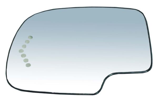 Luna Espejo Chevrolet Pickup 1999-2007 C/Desemp C/Luz Dmv Izquierdo