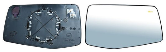 Luna Espejo Chevrolet Pickup 2019-2022 C/Desemp C/Sensor Punto Ciego Derecho