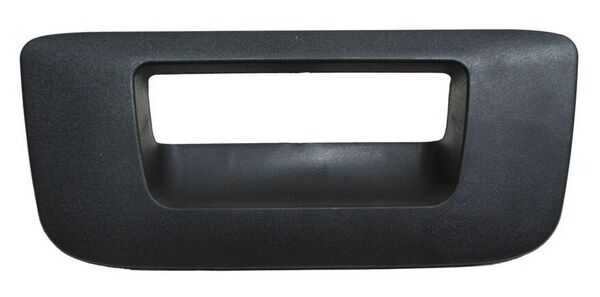 Manija Tapa Caja Chevrolet Pickup/ GMC 2007-2013 Negro Chino S/Hoyo P/Llave Bisel Plastico