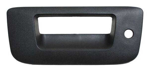 Manija Tapa Caja Chevrolet Pickup/ GMC 2007-2013 Negro Chino C/Hoyo P/Llave Bisel Plastico