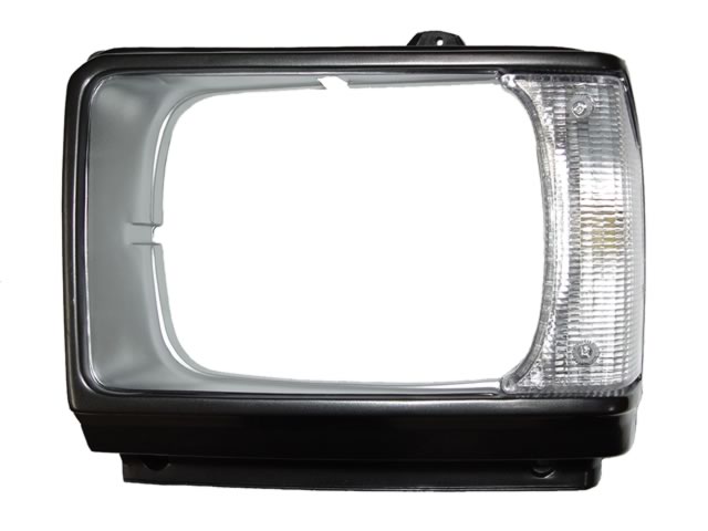 Bisel Toyota Pickup 1982-1983 Gris Faro Cuadrado C/Cuarto Izquierdo