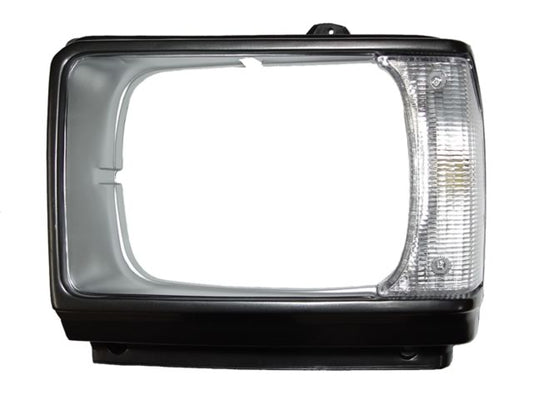 Bisel Toyota Pickup 1982-1983 Gris Faro Cuadrado C/Cuarto Izquierdo