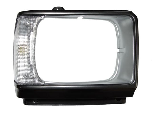 Bisel Toyota Pickup 1982-1983 Gris Faro Cuadrado C/Cuarto Derecho
