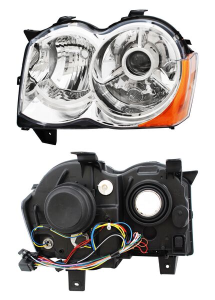 Faro Grand Cherokee 2008-2010 Tipo Xenon Eagle Izquierda