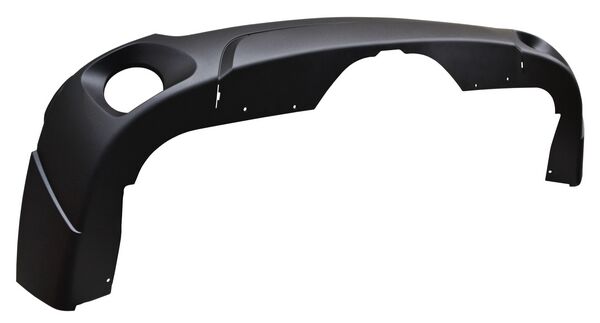 Defensa Trasera BMW X5 2014-2018 C/Hoyo P/Moldura Corrugada X-Drive Inf