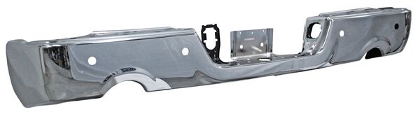 Defensa Trasera Dodge Pickup 2009-2019 Cromada S/Hules C/Hoyo P/Sens P/2 Escapes