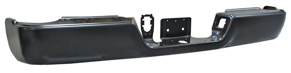 Defensa Trasera Dodge Pickup 2009-2019 Negra S/Hules S/Hoyo P/Sens Pat Usa