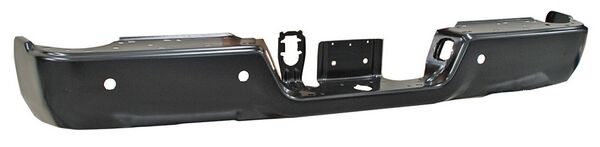 Defensa Trasera Dodge Pickup 2009-2019 Negra S/Hules C/Hoyo P/Sens Mtp