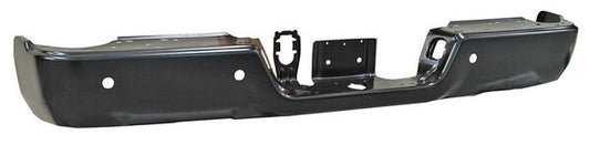 Defensa Trasera Dodge Pickup 2009-2019 Negra S/Hules C/Hoyo P/Sens Mtp