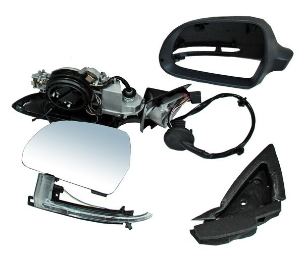 Espejo Audi A3 2009-2013 5P Electrico Autoabatible C/Desemp C/Direcc P/PInterior Tdi/ Sportback/ S/ Base Izquierdo