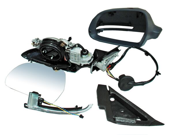 Espejo Audi A3 2009-2013 5P Electrico C/Desemp C/Direcc P/PInterior Tdi/ Cabrio/ S/ Attraction/ Ambiente/ Base Izquierdo
