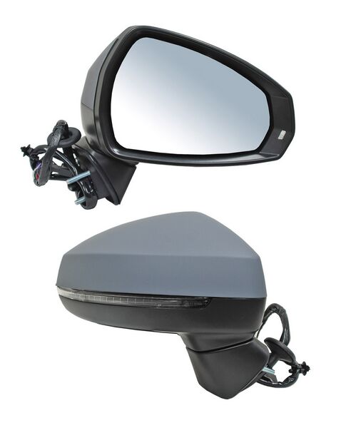 Espejo Audi A3 2013-2015 3/5 P Autoabatible C/Desemp C/ Direcc C/Mem P/PInterior Tdi/ Sportback/ Cabrio/ S/ Attraction/ Ambiente/ Base 336 derecho