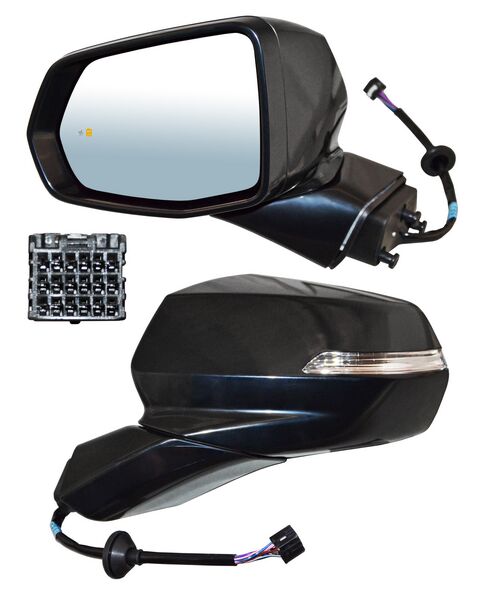 Espejo Blazer 2019-2021 Electrico P/P Interior C/Direcc C/Desemp C/Sensor Punto Ciego C/Mem 11 Pines Izquierdo