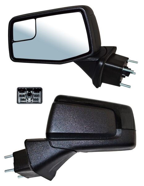 Espejo Chevrolet Pickup GMC Sierra 2019-2021 Electrico P/PInterior C/Desemp C/Punto Ciego 7 Pines Izquierdo
