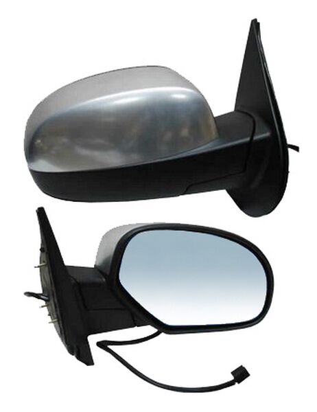 Espejo Chevrolet Pickup 2007-2013/ Suburban 2006-2010 Electrico A Inox 3 Pines 2252 Derecho