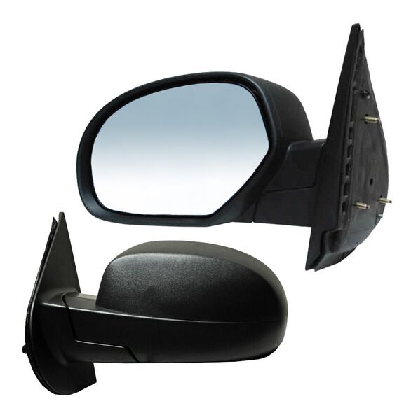 Espejo Chevrolet Pickup 2007-2013 / Suburban 2006-2010 S/Cont Poroso Negro Pwy Dmv Izquierdo