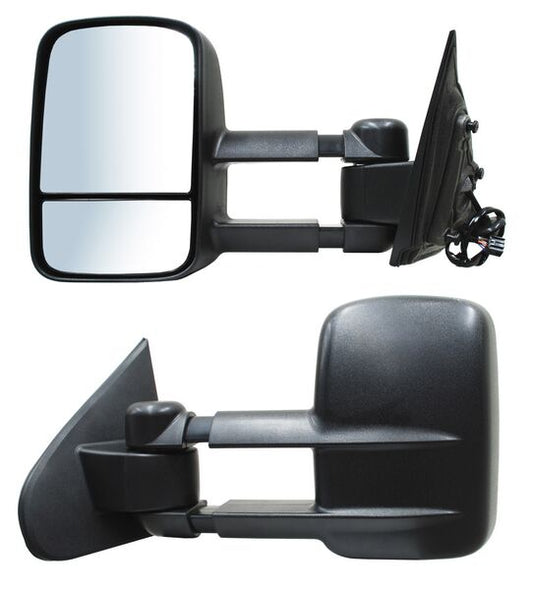 Espejo Chevrolet Pickup 2014-2017 / Sierra Electrico Poroso C/Desemp C/Direcc Telescopico 7 Pines Izquierdo