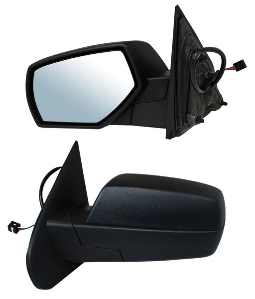 Espejo Chevrolet Pickup/ Sierra 2014-2017 Electrico Poroso C/Desemp 5 Pines Izquierdo