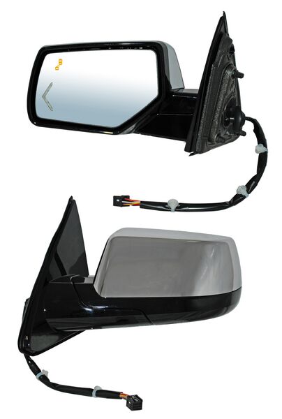 Espejo Chevrolet Pickup/ 2014-2017 Electrico Crom C/Desemp C/Sens Punto Ciego C/Direcc C/Luz Inf C/Mem Autoabatible 16 Pines Izquierdo 723D