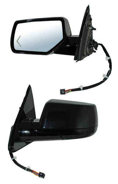 Espejo Chevrolet Pickup 2014-2017 Electrico P/PInterior C/Desemp C/Direcc C/Luz Inf C/Mem Dimming 14 Pines Izquierdo