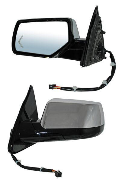 Espejo Chevrolet Pickup 2014-2017 Electrico Crom C/Desemp C/Direcc C/Luz Inf C/Mem Dimming 14 Pines Izquierdo