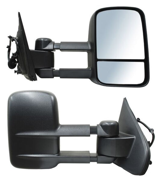 Espejo Chevrolet Pickup / Sierra 2014-2018 Electrico Telescopico Poroso C/Desemp 2500 Hd/ 3500 5 Pines derecho