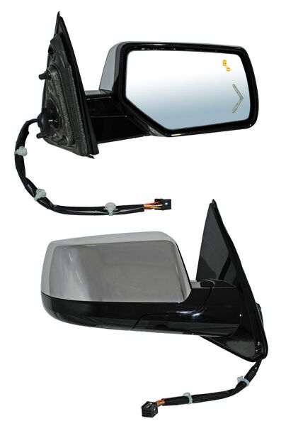 Espejo Chevrolet Pickup/ 2014-2017 Electrico Crom C/Desemp C/Sens Punto Ciego C/Direcc C/Luz Inf C/Mem Autoabatible 16 Pines derecho