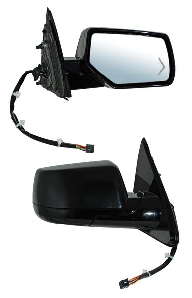 Espejo Chevrolet Pickup/ 2014-2017 Electrico P/PInterior C/Desemp C/Direcc C/Luz Inf C/Mem 14 Pines derecho