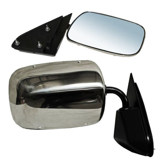 Espejo Chevrolet Pickup / Chey 1992-1998 S/Cont B/Inox Wt/ Base/ Ls/ Sl/ Sle/ Slt Derecho