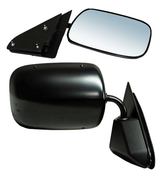 Espejo Chevrolet Pickup 1992-1998 S/Cont Custom Negro Gt/ Sport/ Base/ Denali/ Sl/ Sle/ Slt Derecho