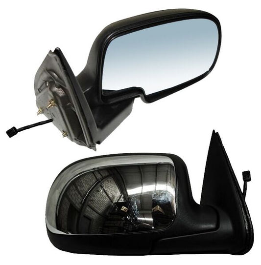 Espejo Chevrolet Pickup 1999-2006 Electrico Crom 3 Pines Derecho