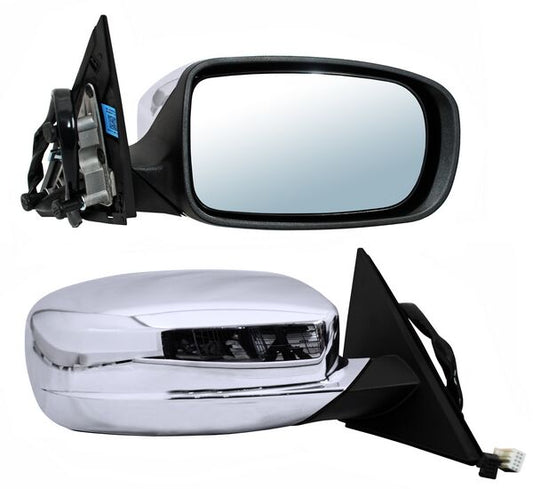 Espejo Chrysler 300 2012-2014 Electrico C/Desemp C/Mem Crom 9 Pines derecho