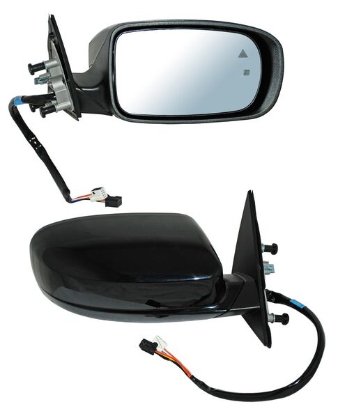 Espejo Dodge Charger 2011-2019 Electrico C/Desemp C/Sens Punto Ciego P/PInterior 8 Pines derecho