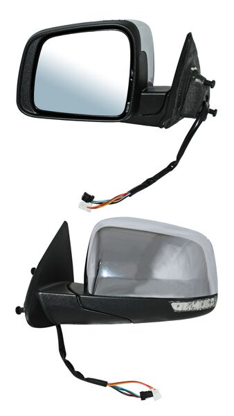 Espejo Durango 2011-2020 Electrico C/Desemp C/Direcc Crom C/Mem 11 Pines Izquierdo