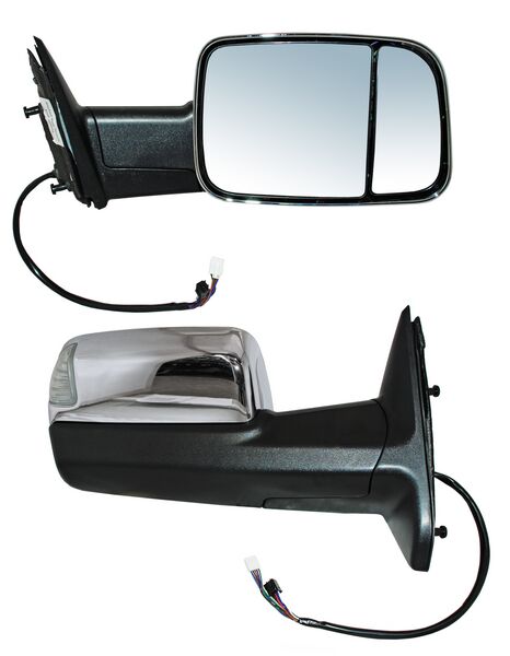 Espejo Dodge Pickup 2010-2012 1500/2500/3500 Electrico Crom C/Mem C/Direcc C/Luz Inf C/Desemp ***1 derecho