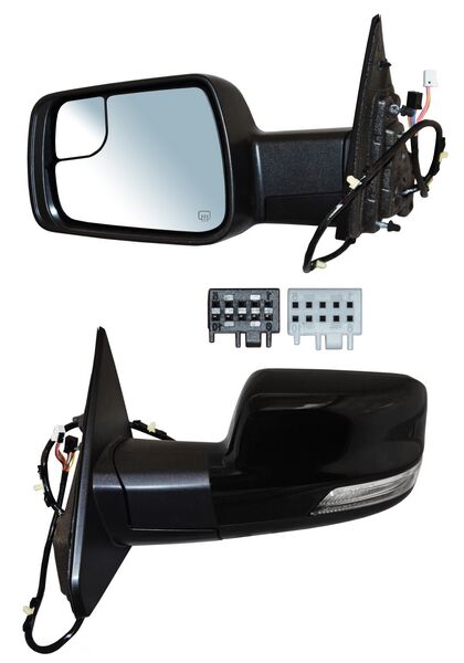 Espejo Dodge Pickup 2019-2022 Ram Electrico P/PInterior C/Desemp C/Sensor Y Punto Ciego C/Direcc C/Luz Inf C/Mem Izquierdo