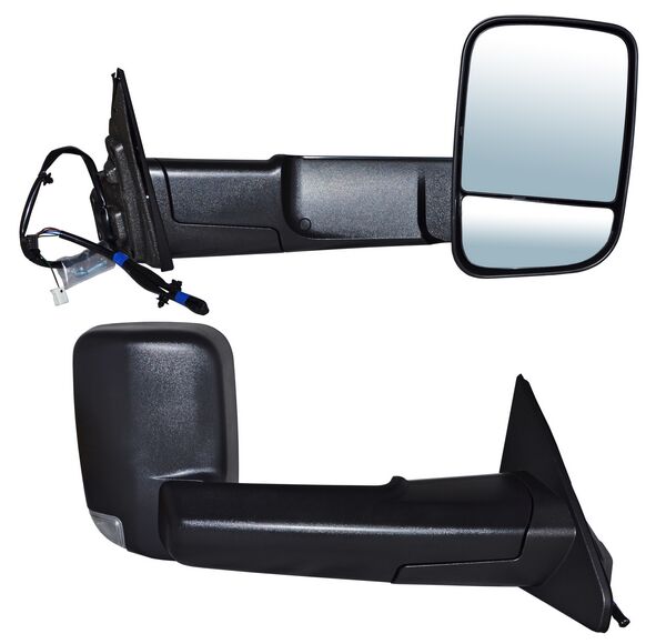 Espejo Dodge Pickup 2019-2022 Ram Linea Nueva Electrico Poroso C/Direcc C/Luz Inf Telescopico 10 Pines derecho