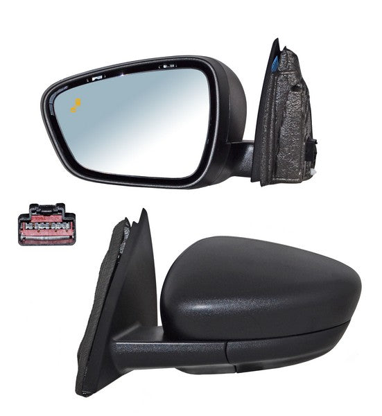 Espejo Escape 2020-2022 Electrico Poroso C/Sens Punto Ciego 5 Pines Izquierdo