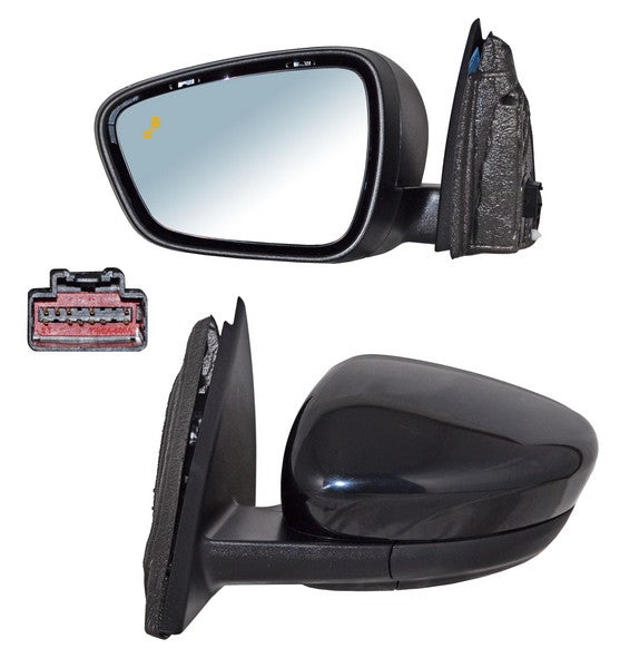 Espejo Escape 2020-2022 Electrico P/PInterior C/Sens Punto Ciego C/Desemp C/Mem 11 Pines Izquierdo