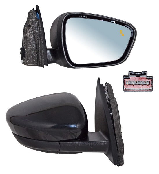 Espejo Escape 2020-2022 Electrico P/PInterior C/Sens Punto Ciego C/Desemp 7 Pines derecho