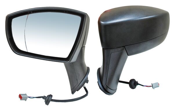 Espejo Ecosport 2013-2016 Electrico Poroso 3 Pines Izquierdo