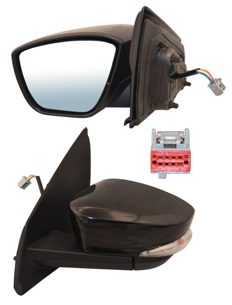 Espejo Figo 2019-2023 Electrico P/PInterior C/Direcc 5 Pines Izquierdo