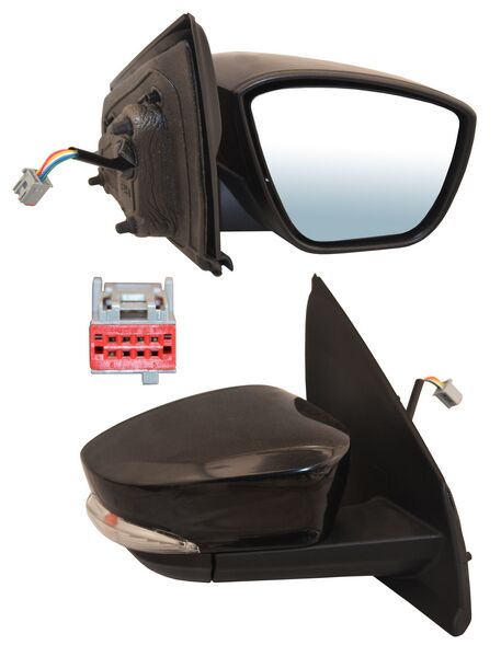 Espejo Figo 2019-2023 Electrico P/PInterior C/Direcc 5 Pines Derecho