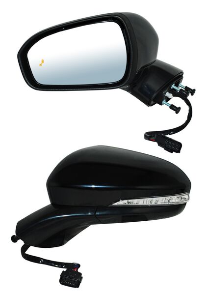 Espejo Fusion 2018-2020 Electrico C/Desemp C/Direcc C/Luz Inf C/Mem P/PInterior C/Sens Punto Ciego 12 Pines Izquierdo