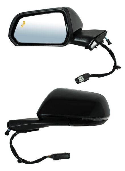 Espejo Mustang Coupe / Convertible 2015-2022 Electrico P/PInterior C/Mem C/Luz Inf C/Direcc C/Desemp C/Sens Punto Ciego Mtp 12 Pines Izquierdo