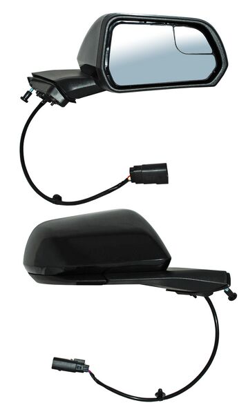 Espejo Mustang Coupe / Convertible 2015-2022 Electrico C/Punto Ciego P/PInterior 3 Pines Mtp derecho