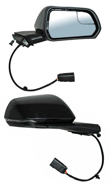 Espejo Mustang Coupe / Convertible 2015-2022 Electrico P/PInterior C/Punto Ciego C/Direcc Mtp 5 Pines derecho