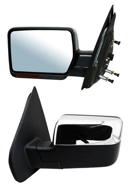 Espejo Ford Pickup F150 2004-2008 Electrico C/Desemp C/Direcc Crom 8 Pines Izquierdo