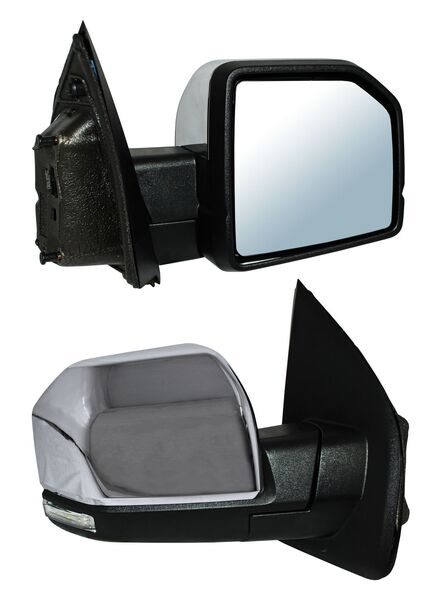 Espejo Ford Pickup / F150 2015-2018 Electrico Crom C/Luz Inf Led C/Mem C/Direcc S/Punto Ciego C/Sens C/Desemp Autoabatible 16 Pines derecho